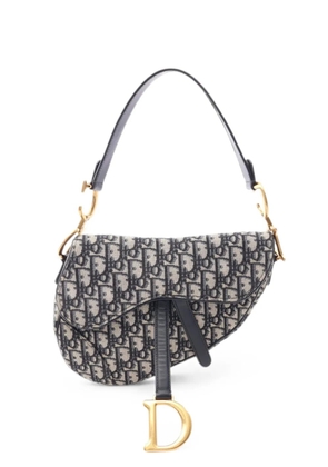 Christian Dior Pre-Owned 2000s Oblique Saddle handbag - Neutrals