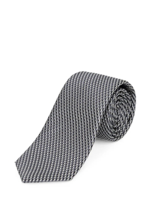 Joop! micro-patterned tie - Blue