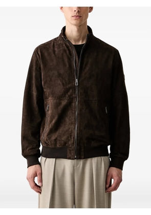 Joop! suede bomber jacket - Brown