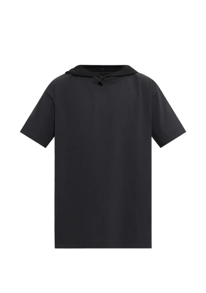 Maison Margiela graphic-print hooded T-shirt - Black