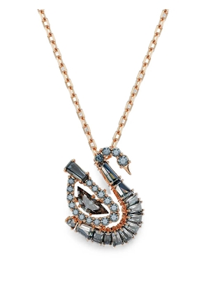 Swarovski Swan crystal-embellished necklace - Pink