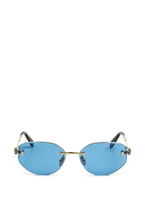 Bvlgari Serpenti rimless sunglasses - Gold