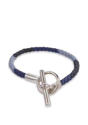 Hermès Pre-Owned Glenan engraved-logo bracelet - Black