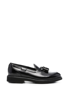 Canali tassel-detail calf-leather loafers - Black