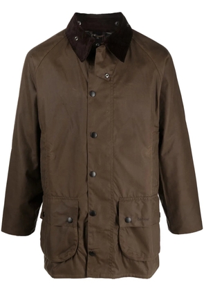 Barbour cotton wax-coated jacket - Brown