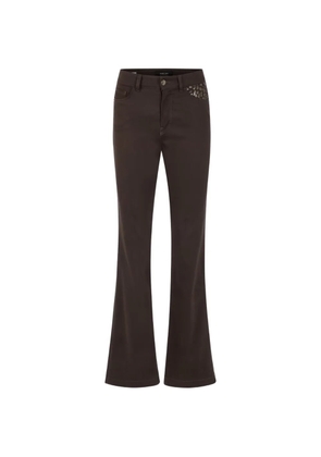 MARCCAIN Faro leopard-print trousers - Brown