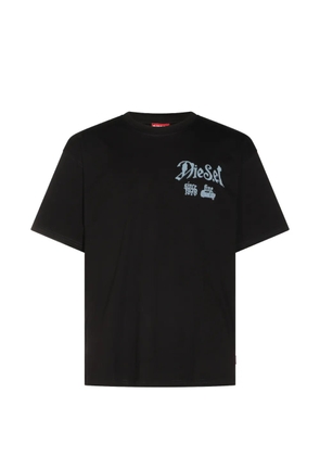 Diesel logo-print T-shirt - Black