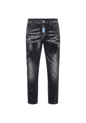 Philipp Plein new tapered-fit jeans basic - Grey