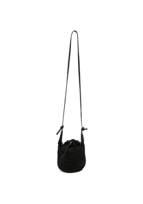 Mariana Mendez Bowl fringed bucket bag - Grey