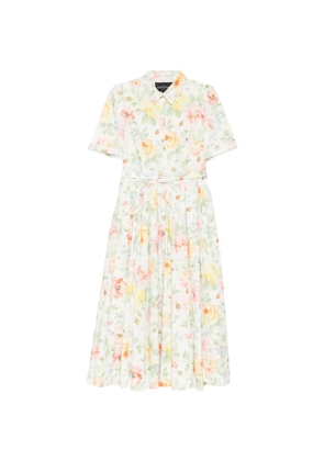 Needle & Thread Sienna Rose ballerina dress - White