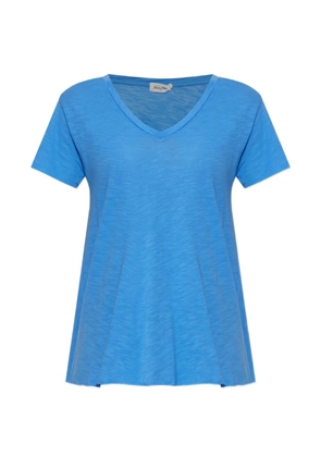 American Vintage V-neck T-shirt - Blue