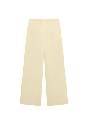 Liviana Conti Nolan elasticated-waistband wide-leg trousers - Yellow