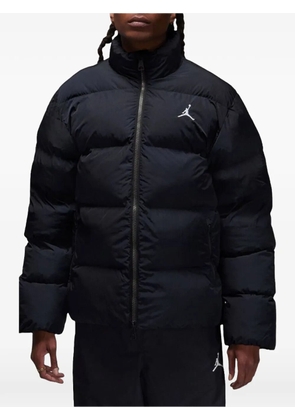 Jordan logo-detail puffer jacket - Black