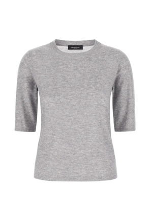 Fabiana Filippi short-sleeve sweater - Grey
