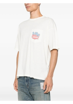 Represent Beach Boys chest-pocket T-shirt - White