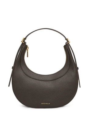 Coccinelle Mini Whisper leather shoulder bag - Brown