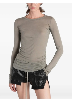 Rick Owens exposed-seam long-sleeve sweater - Neutrals