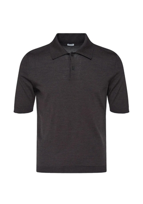 Jil Sander short-sleeve polo shirt - Brown