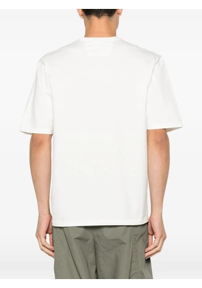 C.P. Company logo-embroidery T-shirt - White