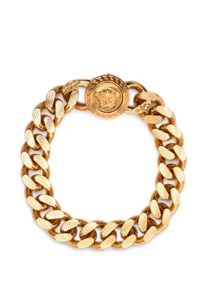 Versace Medusa curb-chain bracelet - Gold
