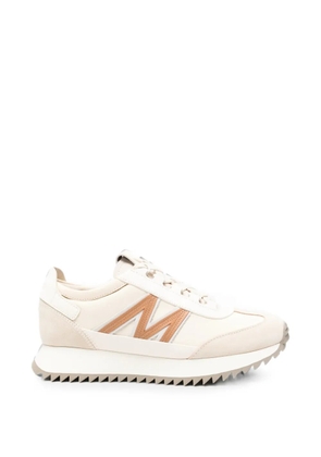 Moncler logo-patch serrated-sole sneakers - Neutrals