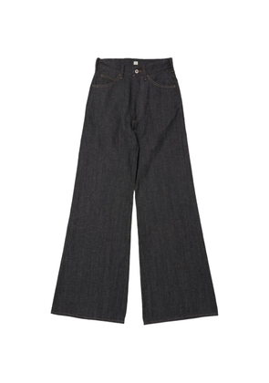 TAIGA TAKAHASHI flared-leg jeans - Blue