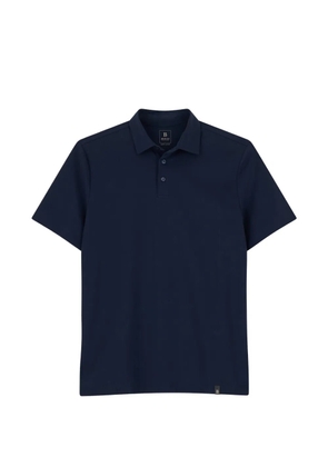 Boggi Milano polo in stretch supima cotton jersey - Blue