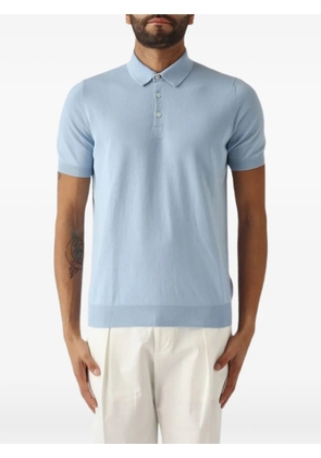 Gran Sasso short-sleeve polo shirt - Blue
