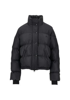 Courrèges zip-up jacket - Black
