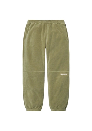 Supreme logo-detail track pants - Green