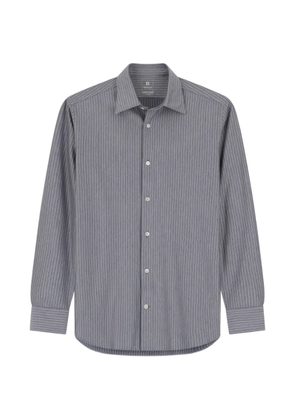 Boggi Milano polo shirt striped japanese jersey regular fit - Grey
