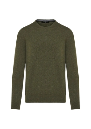 Gran Sasso crew-neck long-sleeve sweater - Green