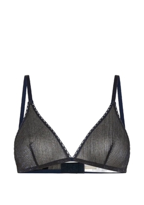 MOMONÌ Amethist triangle-cup bra - Blue