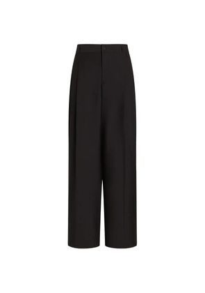 Dolce & Gabbana wool faille trousers - Blue