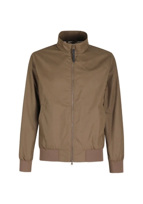 People Of Shibuya Shibuya zip-up jacket - Brown