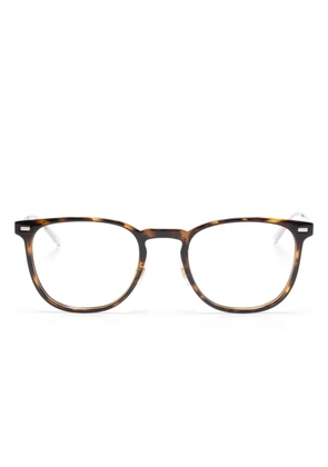 Montblanc square-frame glasses - Brown
