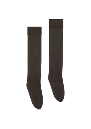 Wolford Touch satin knee-high socks - Black