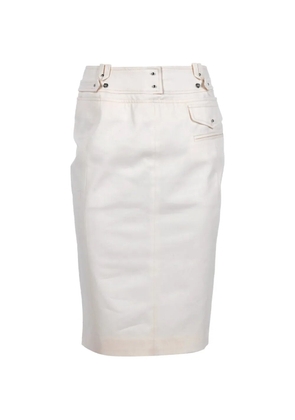 Altuzarra waistband-detail pencil midi skirt - Neutrals