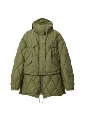 Ienki Ienki Ember quilted jacket - Green