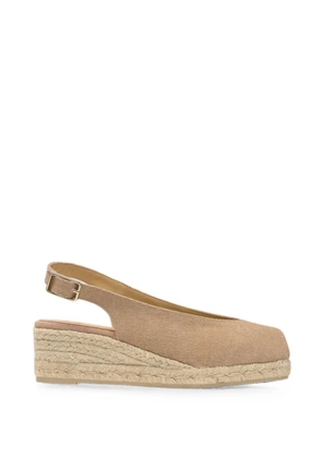 Castañer Diana wedge sandals - Brown