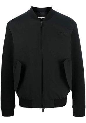 DSQUARED2 flap pockets bomber jacket - Black