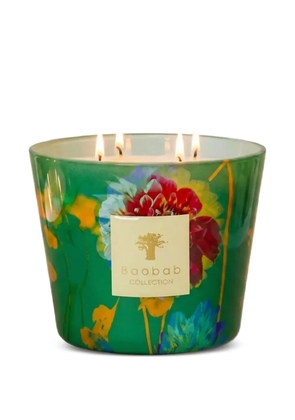 Baobab Arty Flowers signature floral-print candle - Green