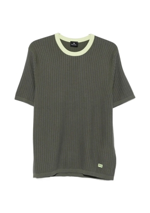 PS Paul Smith ribbed-knit T-shirt - Green