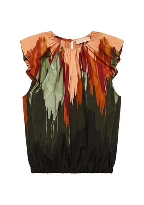 Ulla Johnson Gracie ruffled top - Green