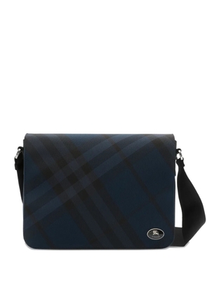 Burberry Grid messenger bag - Blue
