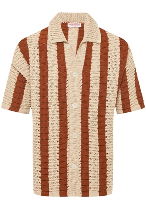 Orlebar Brown Thomas crochet shirt