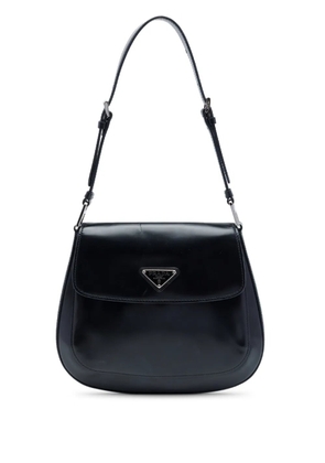 Prada Pre-Owned 2013-2026 Spazzolato Leather Cleo Flap shoulder bag - Black