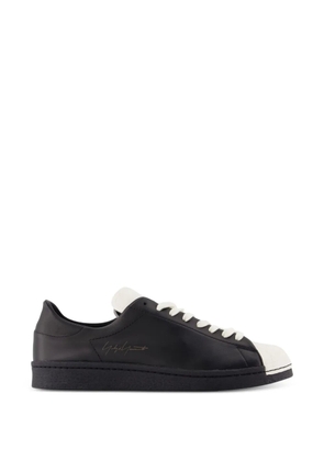 Y-3 Superstar leather sneakers - Black
