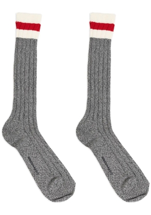 DSQUARED2 striped socks - Grey