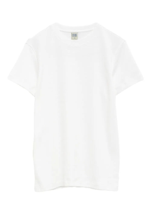 FLORE FLORE Monica ribbed crew-neck T-shirt - White
